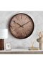 Woodland Wall Clock Dia 76cm - Light Brown