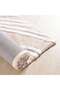 Ohio Tracks Modern Tufted Velvet Touch Rug 200x290cm - Taupe - 3