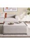 Dragonihide Ottoman- Grey