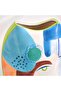 Madison Handpainted Ceramic Vase 22x11.5x33cm- Blue - 2