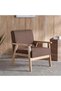 Faneva Accent Chair Wood - Brown & Oak