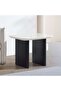 Orion Modular End Table Marble Top - White - 3