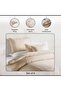 Luxe Cotton Tencel 4-piece Comforter Set 240x260cm - Sand - 8