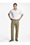 Cotton Short Sleeve Regular Fit Pique Fabric Polo Collar T-Shirt