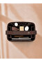 Dark Brown Scissor Jalon Bag - Organizer Inside - 4