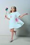 100% Cotton Short Sleeve Dress for Girls I0125A826Hs - 2
