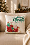 4-Piece Double-Sided Digital Printed Christmas New Year Pillow Case Throw Pillow Case – Zippered 43X43 cm - 5