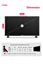 Gloria 40 Smart FHD Android LED 40 Inch TV 8GB/1GB Quad Core 2HDMI 2USB WiFi A+ Panel - 8