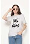 Avoiding Regular Pattern Unisex White T-Shirt - 4