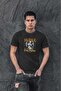 Silence Regular Fit Black Unisex T-Shirt
