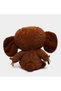 Imported Fabric Cute Monkey Cheburashka Cheburashka Figure Plush Toy with Sound and Music Sleep & Play Arkad - 9
