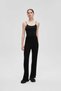 Plain Ribbed Long Pants - 2