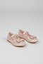 Papuç Sepeti 5104 Girls' Ballerina Velcro Orthopedic Patent Leather Ballet Shoes - 5