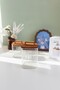 Avora Lüx Acacia Lid Square Glass Jar (950 ml 10X10X12.5 cm) - 2