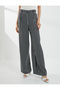 Palazzo Trousers Wide Leg High Waist Pocket - 3
