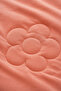 Flora Salmon Quilted Bedspread Set King Size 220X235 - 5
