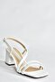 White Women's Heeled Shoes H922741009 - 6