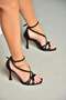 S569815309 Black Thin Heeled Women's Evening Dress Shoes - 5