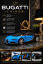 1:24 Chiron Blue Metal Model Car Diecast Openable Door