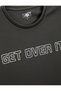 Sports T-Shirt Slogan Printed Crew Neck Short Sleeve Breathable Fabric - 3