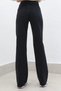 Tokyo Black Non-Fading Super High Waist Wide Leg Denim Jeans - 4