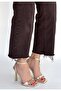 Jowin Gold Patent Leather Heeled Ankle Boots in Belt Sizes - 2