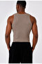 Men's Halter Neck Compak Combed Cotton Camisole Fitted Fit Sportsman Lycra Undershirt - 2