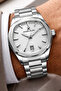 Men's Wrist Watch – Steel Case, Jubilee Band, with Calendar, 44mm White Dial Zmdk1 - 2