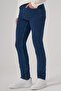 Men's Blue Denim 5 Pocket Slim Fit Jean Jeans - 2