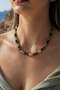 Cat's Eye Aventurine Citrine Natural Stone Necklace |   Luck and Courage |   Aura Collection |