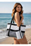 Zippered Mesh Bag Set (1 Pcs Mesh Bag 1 Pcs Mesh Handbag)