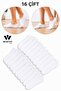16 Pairs of Short Ankle Socks 16-Pack