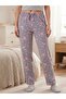Women's Lola Bamboo Fabric 3-Piece Pajama Set - 4