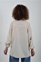 Natural Floral Embroidered Shirt - 7