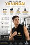 Embroidered Sports Towel Cotton Sweat Absorbent Fitness Pilates Boxing Tennis Towel 30X90 - 4