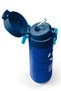 Kids Navy Blue Cobalt Blue Football Patterned Straw and Direct Drinking Steel Thermos 500 ml 31897 - 3
