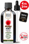 Castor Oil 100 Ml. Glass Bottle - Pure and Additive-Free (Castor Oil) - Cold Pressed