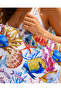 Women's Beach Bag Patterned Hand and Shoulder Beach Bag Daily Bag Picnic Bag Undersea Creatures D - 7