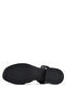 Women's Genuine Leather Black Heeled Sandals - 4