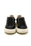Women's Sneaker (Casual) Mar-25Y-209-8888 Black-Metallic Gold - 3