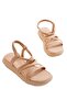 Zri̇n-841-841 Women's Daily Sandals with Nut Rubber Soles - 2