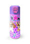 Kids Pink Dog Patterned Steel Thermos with Straw and Direct Drinking 500 ml 31951 - 7