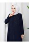 Vine Stone Decorated Plus Size Mother's Dress - 4