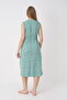 Women's Plus Size Cotton Modal Fabric Dress 8173 - 7