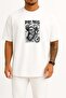 Oversized Piri Reis World Map Chest Printed Unisex T-Shirt