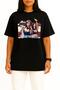 Oversized  2 Chest Printed Unisex T-Shirt - 2