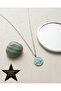 Colorful Wavy Silver Women's Necklace - a Quality Steel - Does Not Tarnish - 2