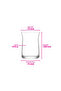 Vera Cam Whiskey Glass Set of 3 360 ml (Soft Drink/Cocktail Glass) - 5