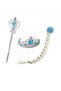 Short Model Elsa Costume Elsa Dress Children's Evening Dress - 3