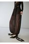 Sequin harem trousers